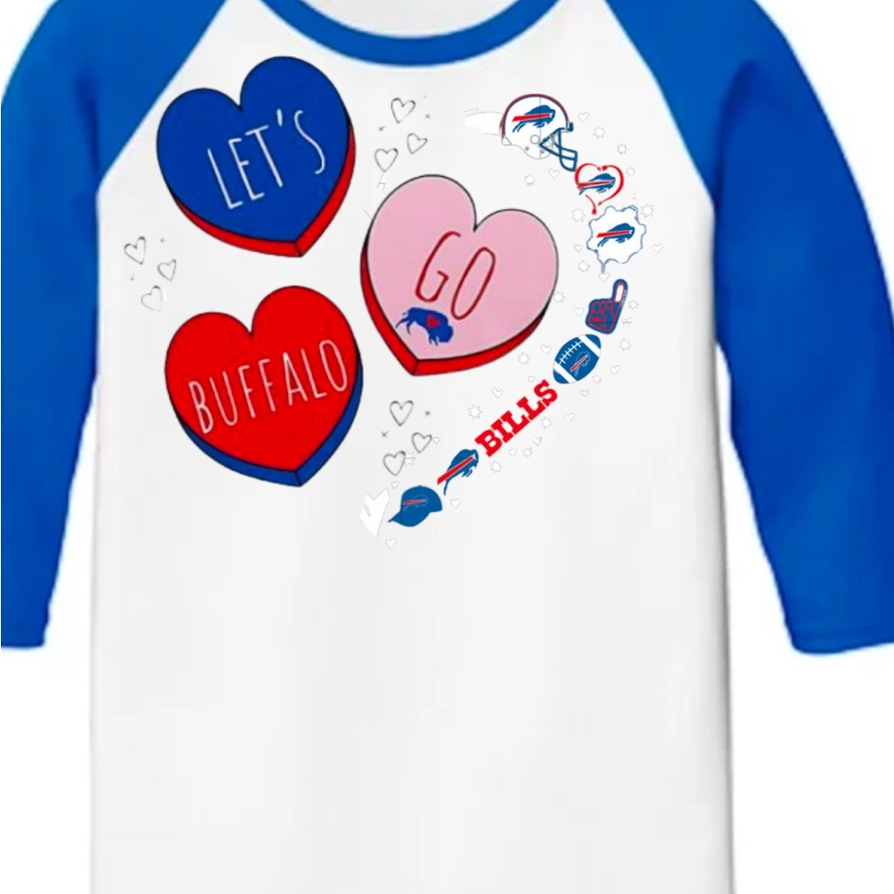Double Sided Women’s Buffalo Bills shirt